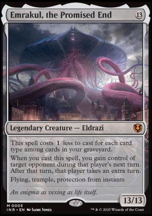 Emrakul, the Promised End proxy card MTG Innistrad Remastered