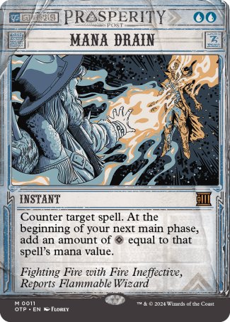Mana Drain proxy card MTG Breaking News
