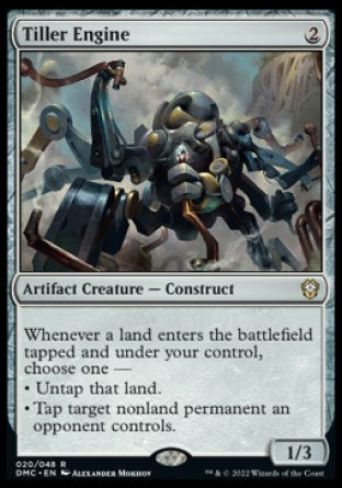 Tiller Engine proxy card MTG Dominaria United Commander
