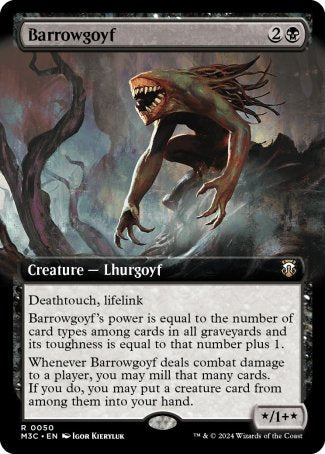 Barrowgoyf proxy card MTG Modern Horizons 3 Commander