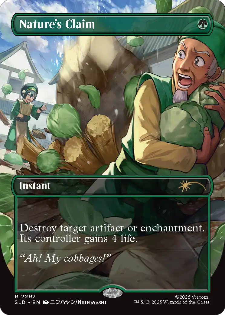 Nature's Claim MTG proxy card