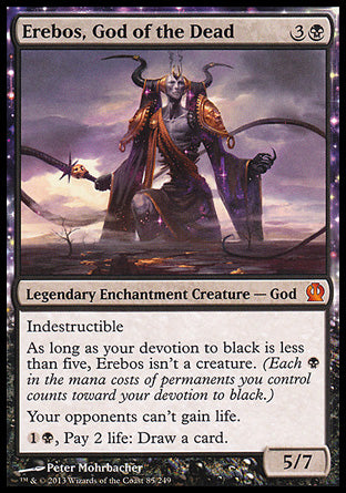 Erebos, God of the Dead proxy card MTG Theros