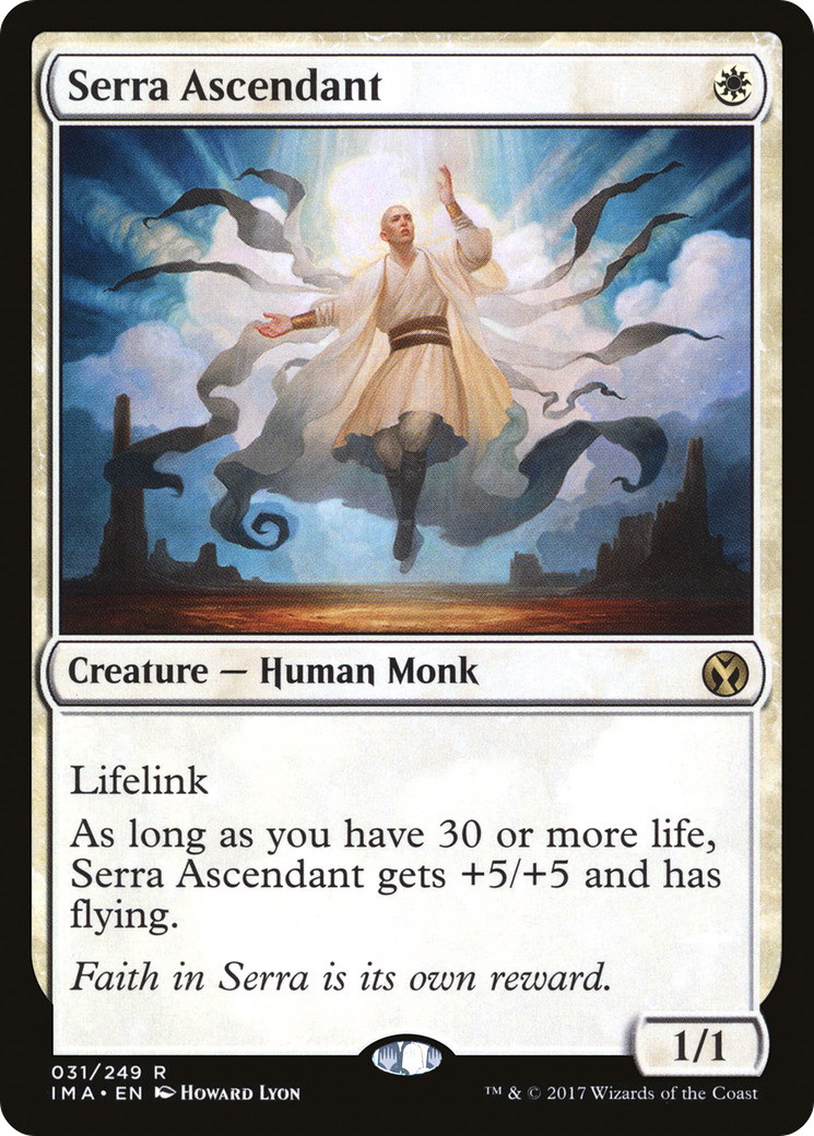 Serra Ascendant MTG proxy card