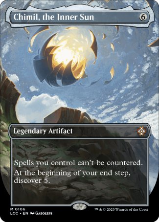 Chimil, the Inner Sun proxy card MTG The Lost Caverns of Ixalan Commander