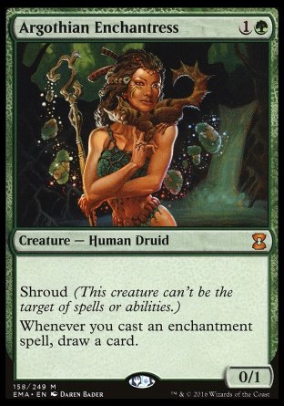 Argothian Enchantress proxy card MTG Eternal Masters