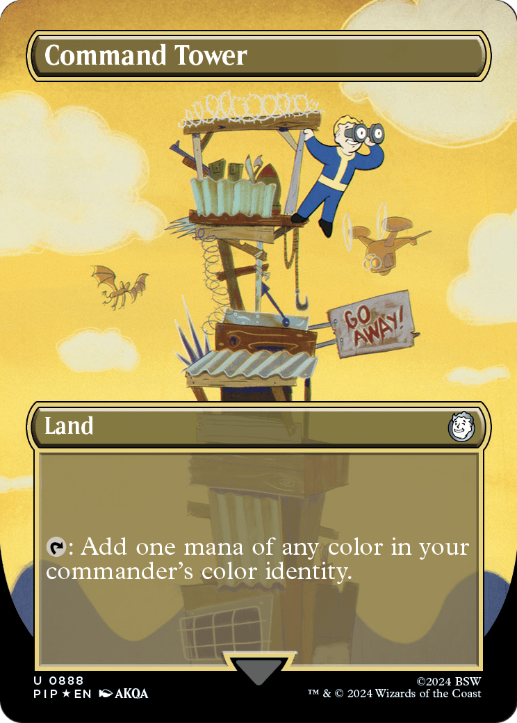 Command Tower MTG proxy card