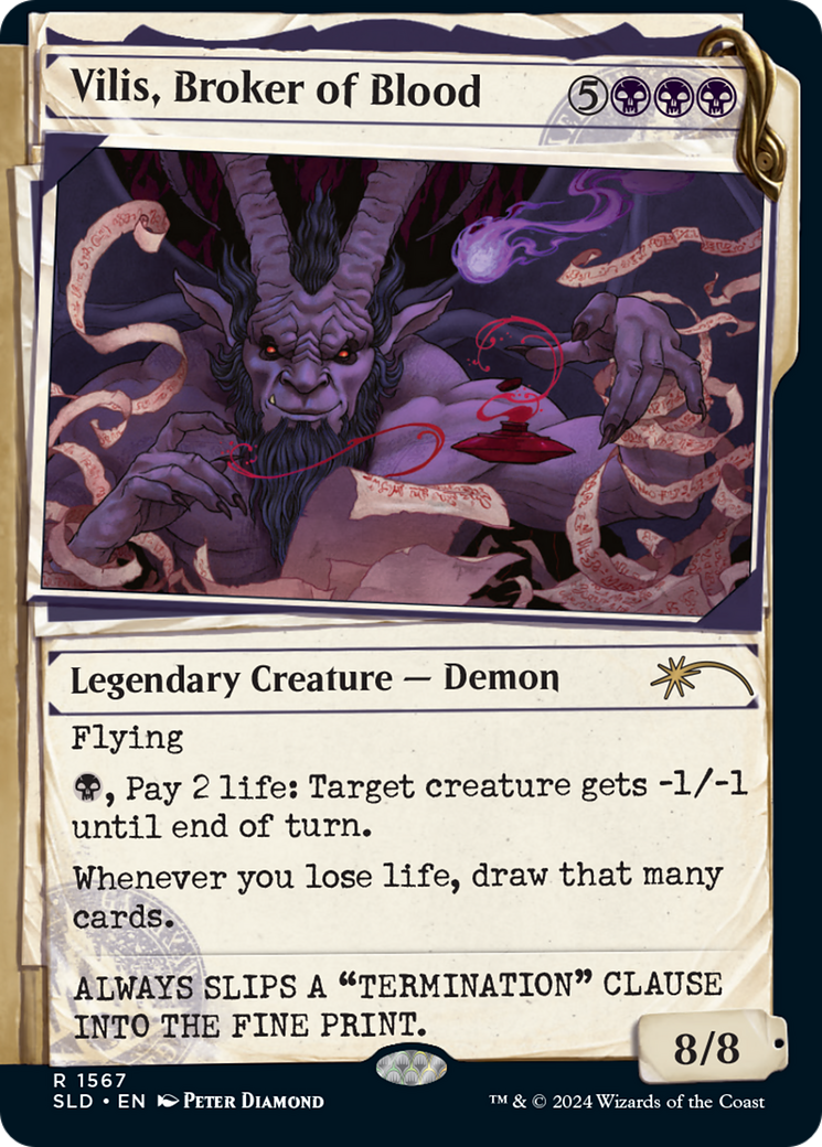 Vilis, Broker of Blood MTG proxy card