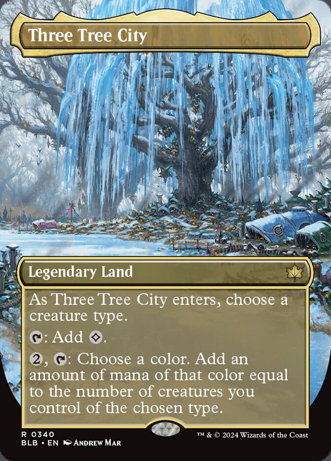 Three Tree City MTG proxy card