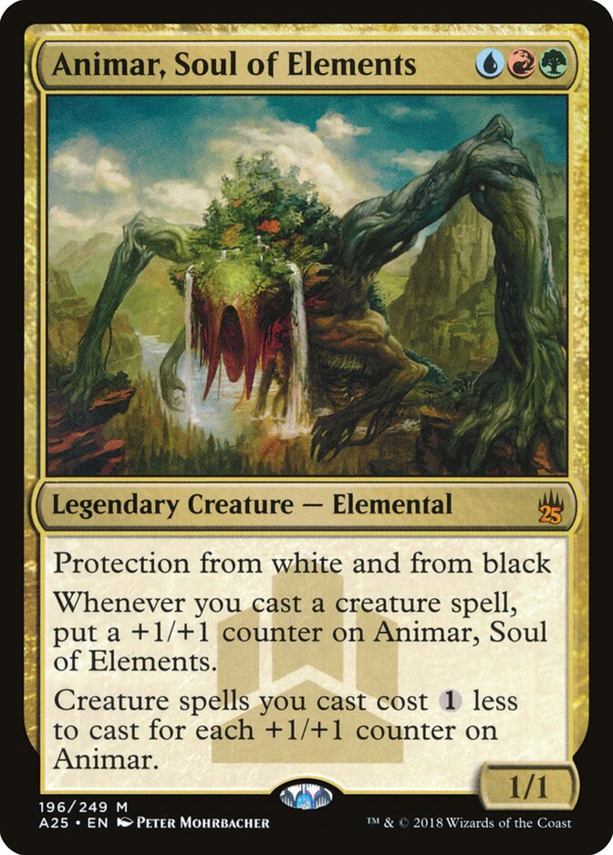 Animar, Soul of Elements MTG proxy card