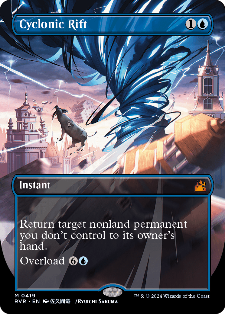 Cyclonic Rift MTG proxy card