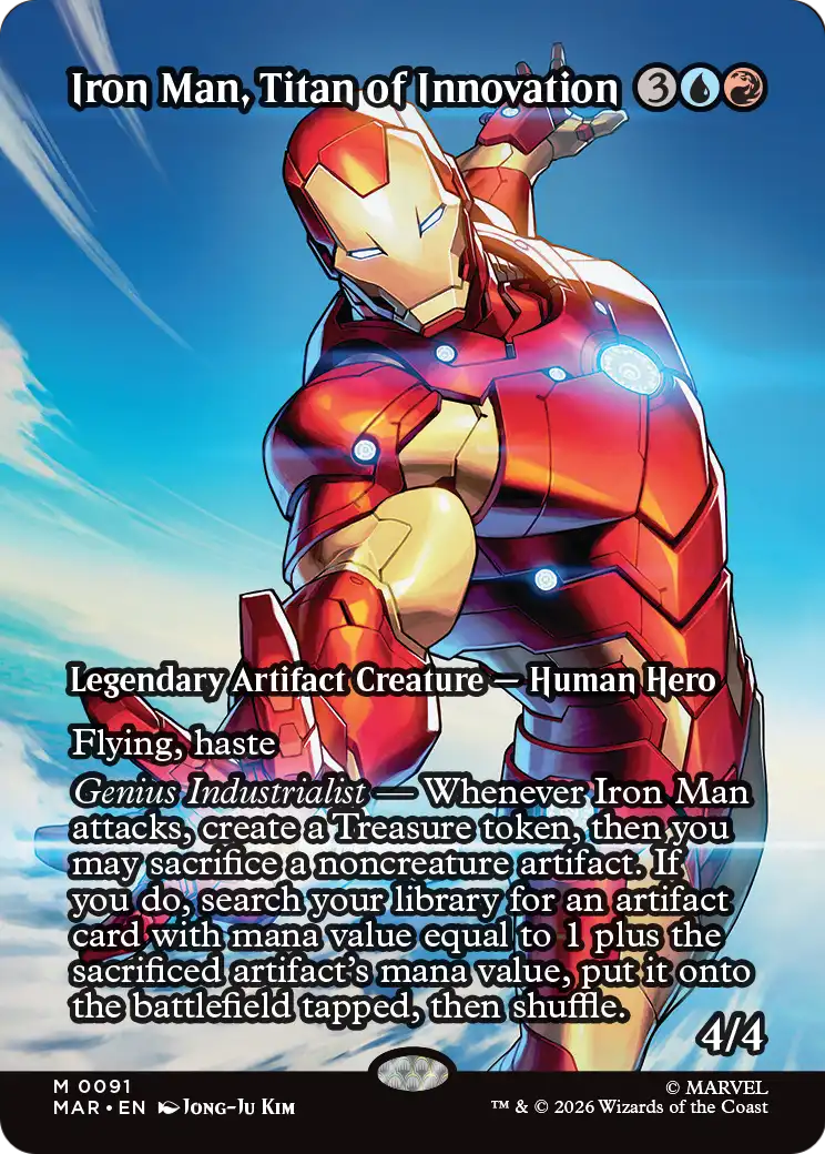 Iron Man, Titan of Innovation MTG proxy card