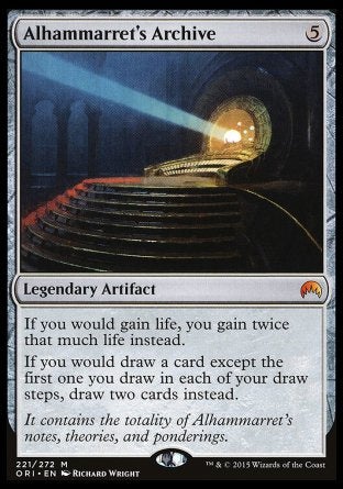 Alhammarret's Archive proxy card MTG Magic Origins