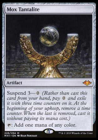 Mox Tantalite proxy card MTG Modern Horizons