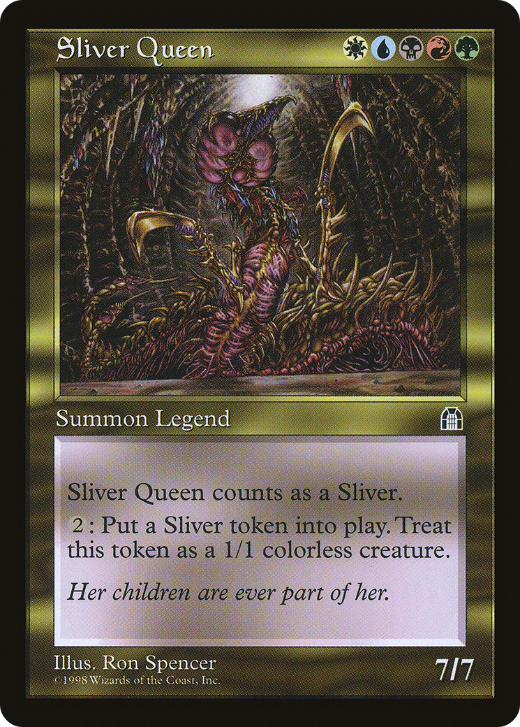 Sliver Queen MTG proxy card
