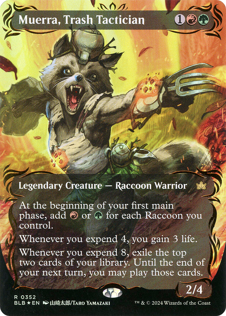 Muerra, Trash Tactician MTG proxy card