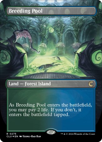 Breeding Pool proxy card MTG Ravnica: Clue Edition