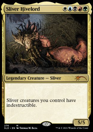 Sliver Hivelord proxy card MTG Secret Lair Drop