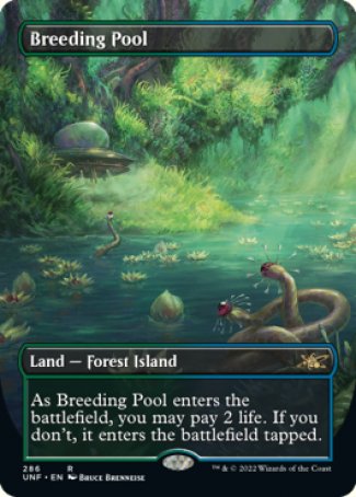 Breeding Pool proxy card MTG Unfinity