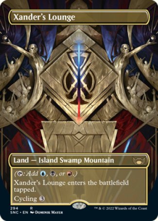 Xander's Lounge proxy card MTG Streets of New Capenna