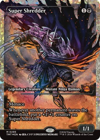 Super Shredder proxy card MTG Teenage Mutant Ninja Turtles