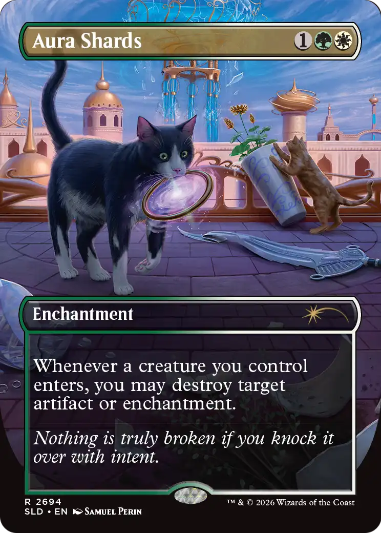 Aura Shards MTG proxy card