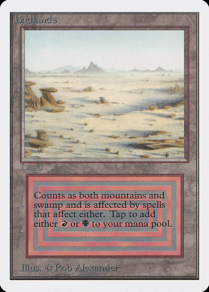 Badlands - Unlimited Edition – MTG Proxy Card