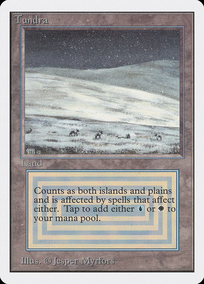 Tundra - Unlimited Edition – MTG Proxy Card