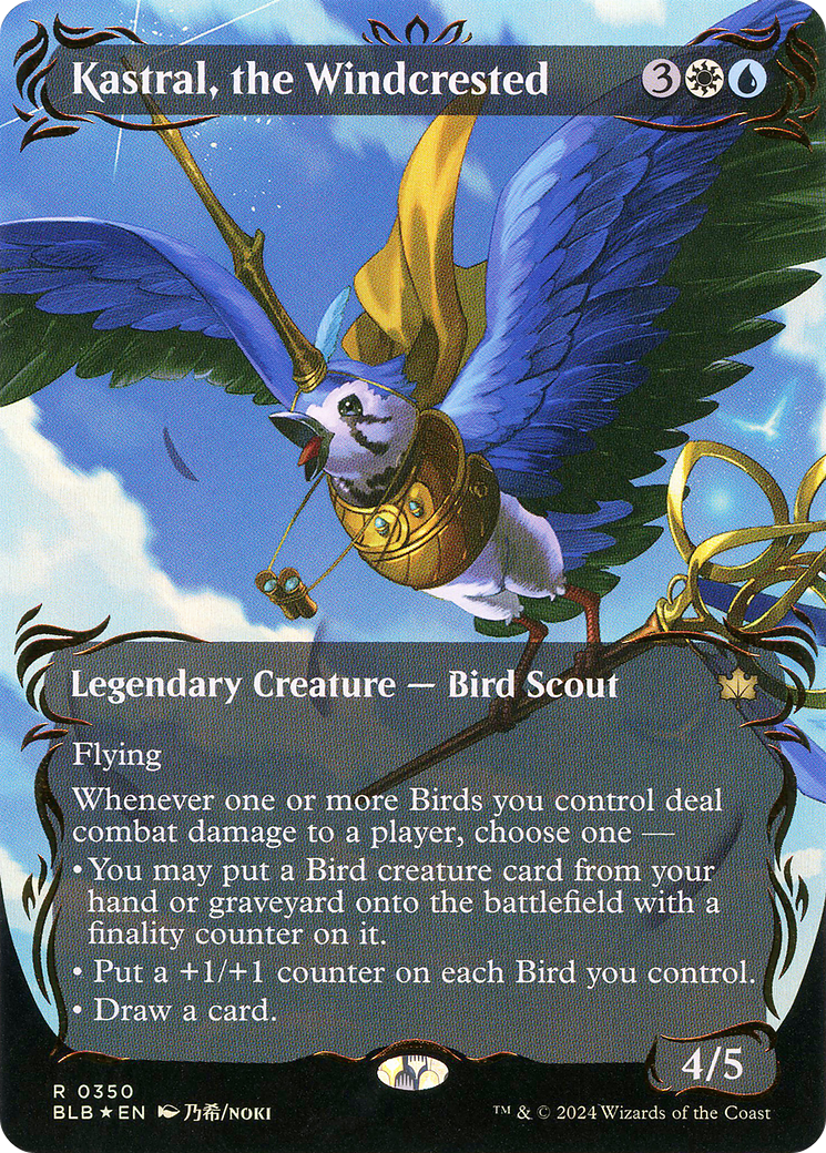 Kastral, the Windcrested MTG proxy card
