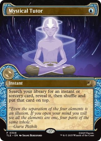 Mystical Tutor proxy card MTG Avatar: The Last Airbender Eternal