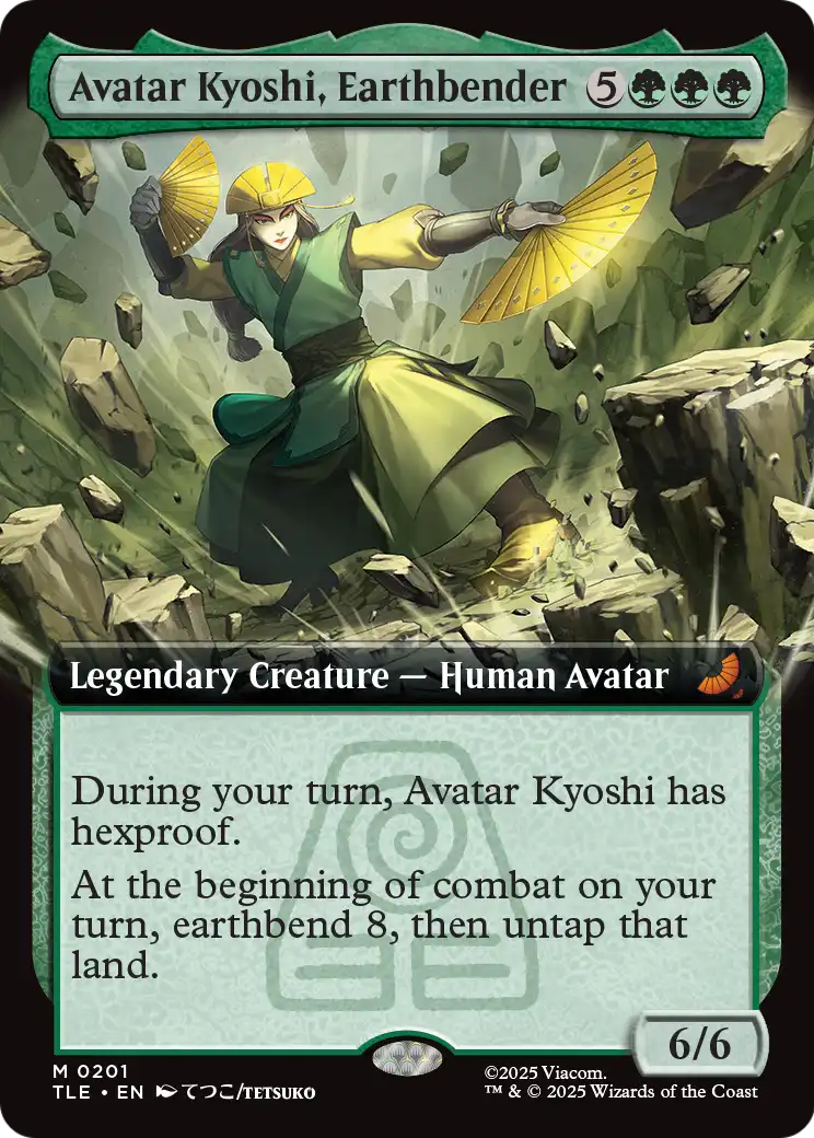 Avatar Kyoshi, Earthbender MTG proxy card
