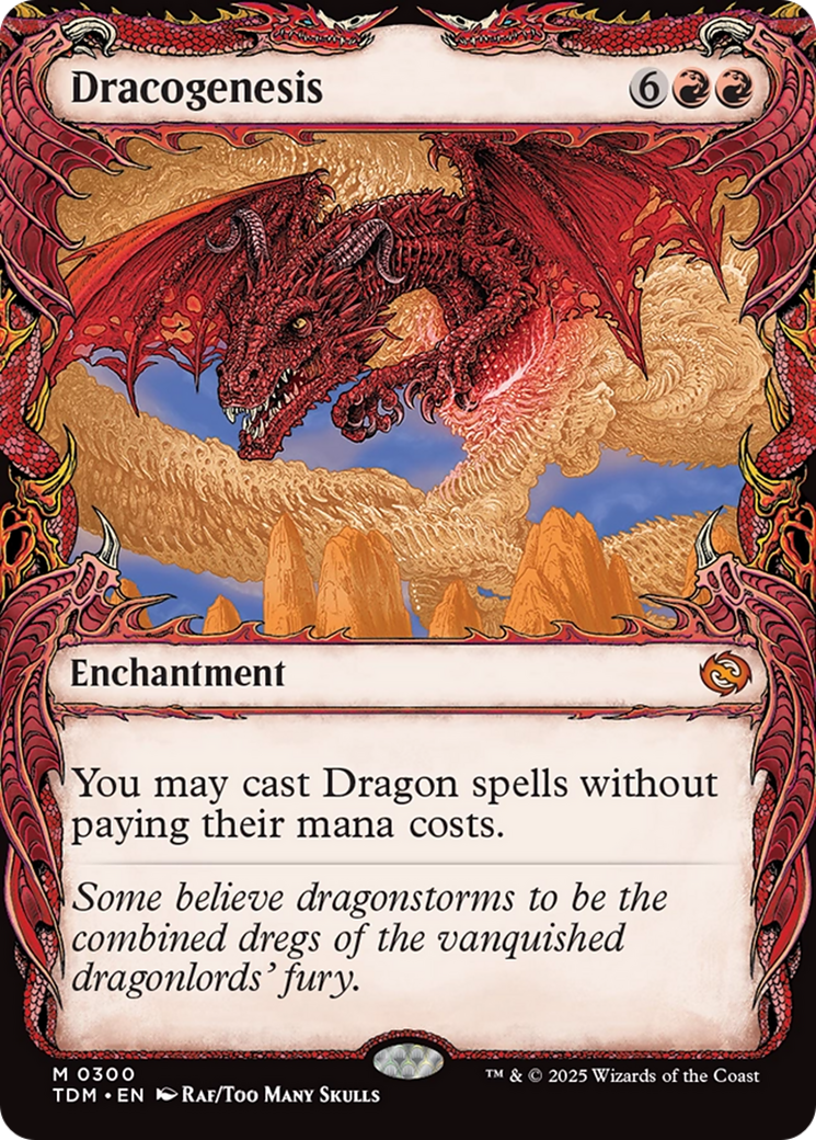 Dracogenesis MTG proxy card