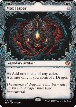 Mox Jasper proxy card MTG Tarkir: Dragonstorm