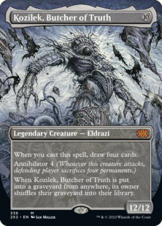 Kozilek, Butcher of Truth proxy card MTG Double Masters 2022