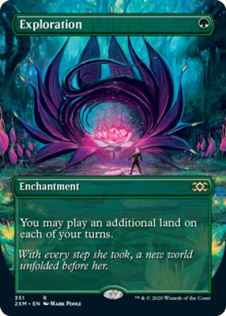 Exploration proxy card MTG Double Masters