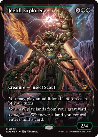 Icetill Explorer proxy card MTG Edge of Eternities