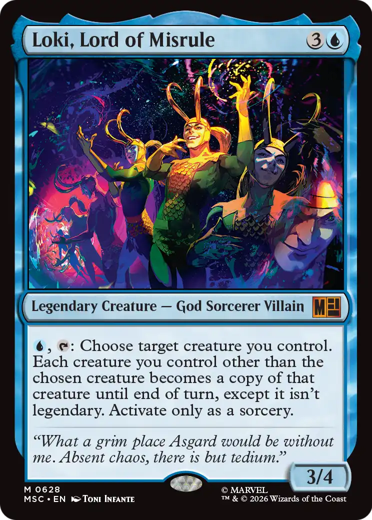 Loki, Lord of Misrule MTG proxy card