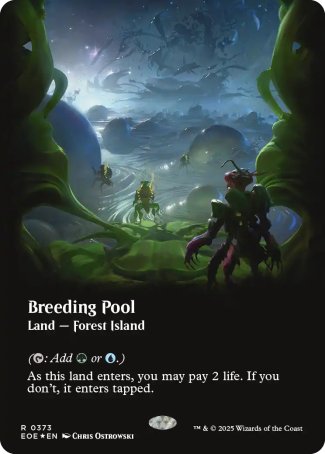 Breeding Pool proxy card MTG Edge of Eternities