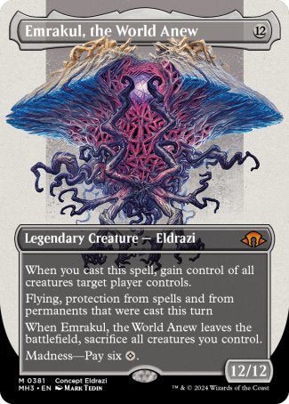 Emrakul, the World Anew proxy card MTG Modern Horizons 3