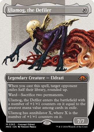 Ulamog, the Defiler proxy card MTG Modern Horizons 3