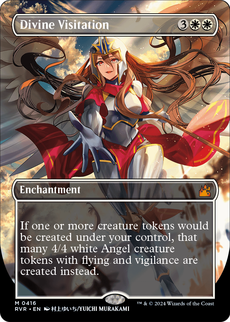 Divine Visitation MTG proxy card