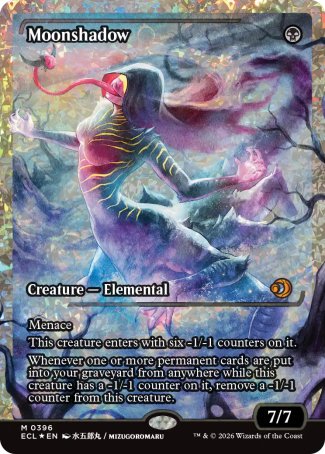 Moonshadow proxy card MTG Lorwyn Eclipsed