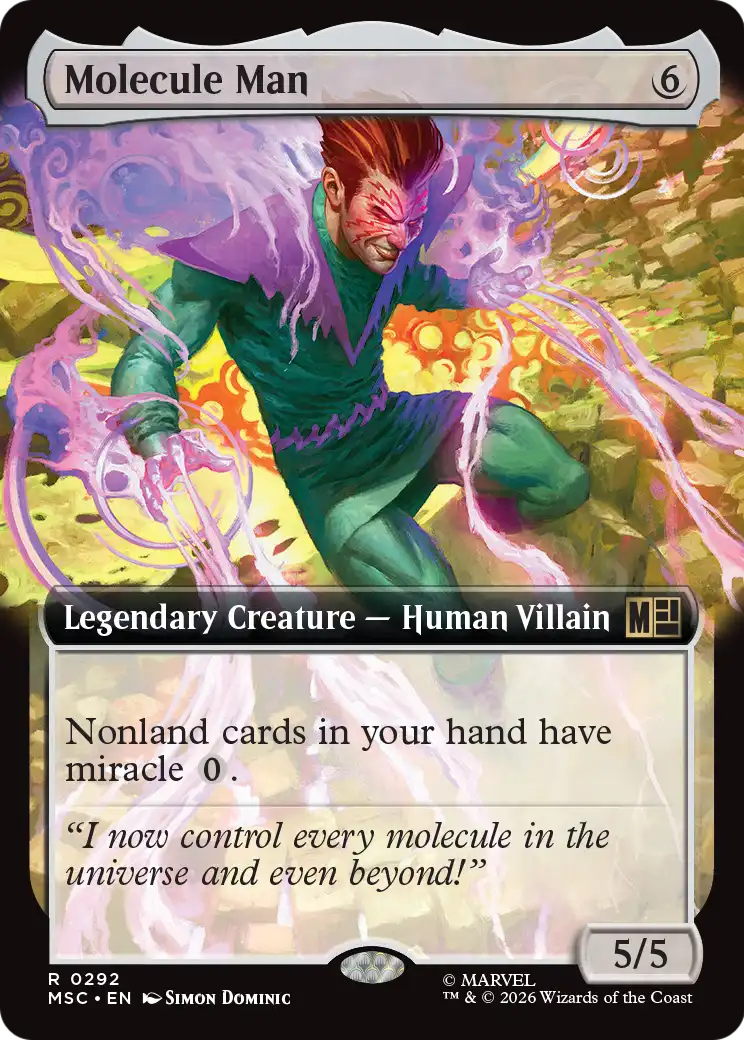 Molecule Man MTG proxy card
