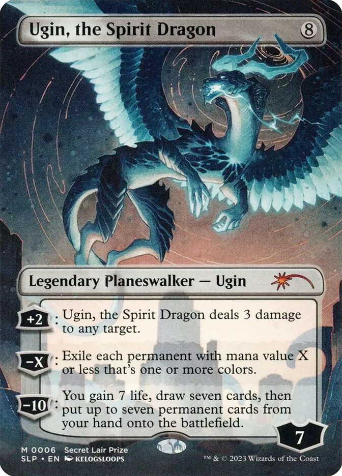 Ugin, the Spirit Dragon MTG proxy card