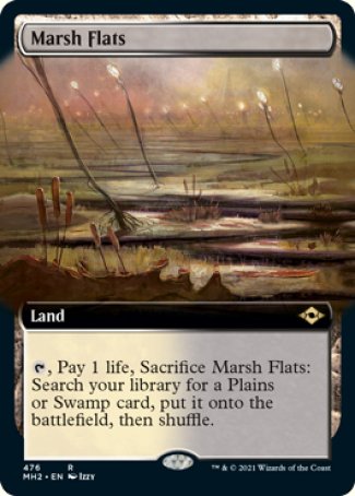 Marsh Flats proxy card MTG Modern Horizons 2