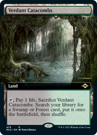 Verdant Catacombs proxy card MTG Modern Horizons 2
