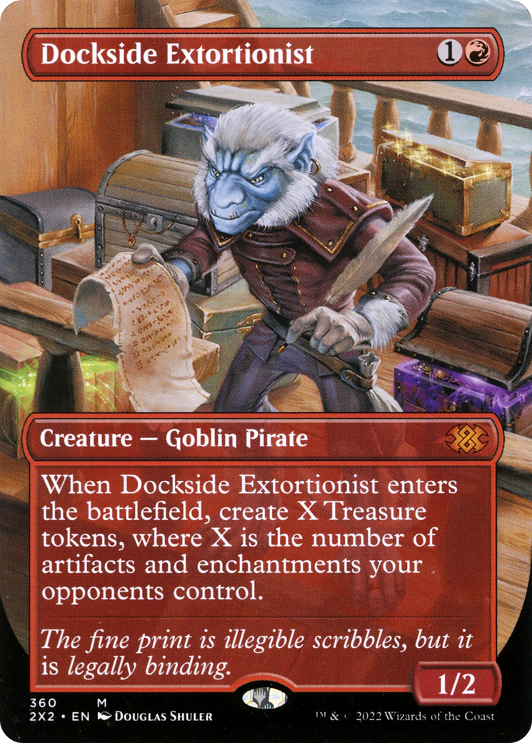 Dockside Extortionist MTG proxy card