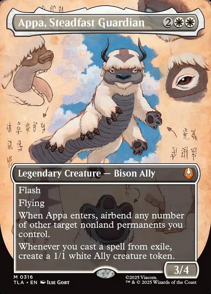 Appa, Steadfast Guardian MTG proxy card