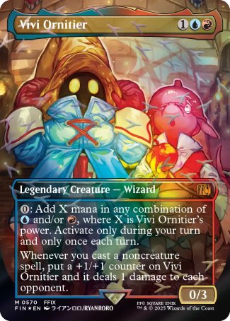 Vivi Ornitier - Final Fantasy (Foil) – MTG Proxy Card – EncoreH-Cards
