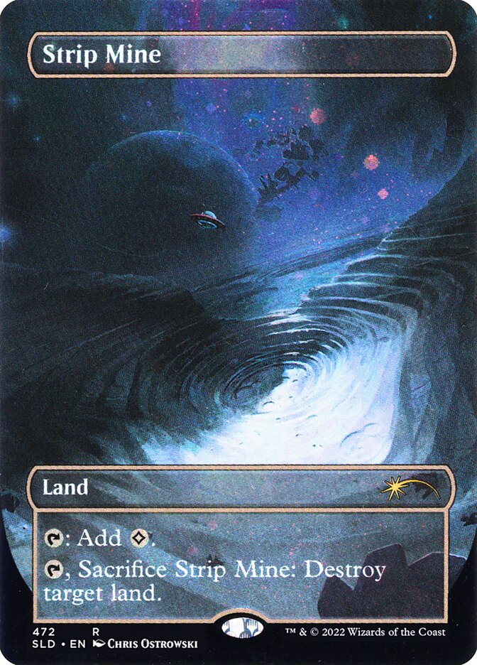 Strip Mine MTG proxy card