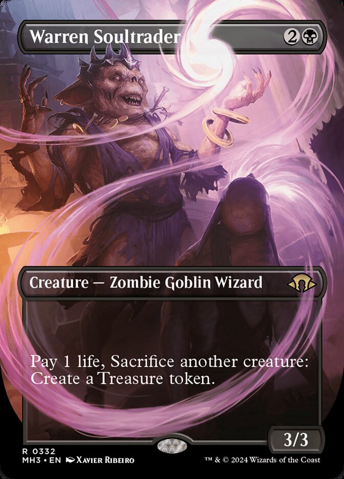 Warren Soultrader MTG proxy card